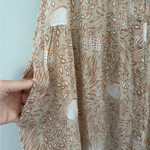 Olivia James Ro Long Dress, Summer Shells size M - Picture 6 of 13